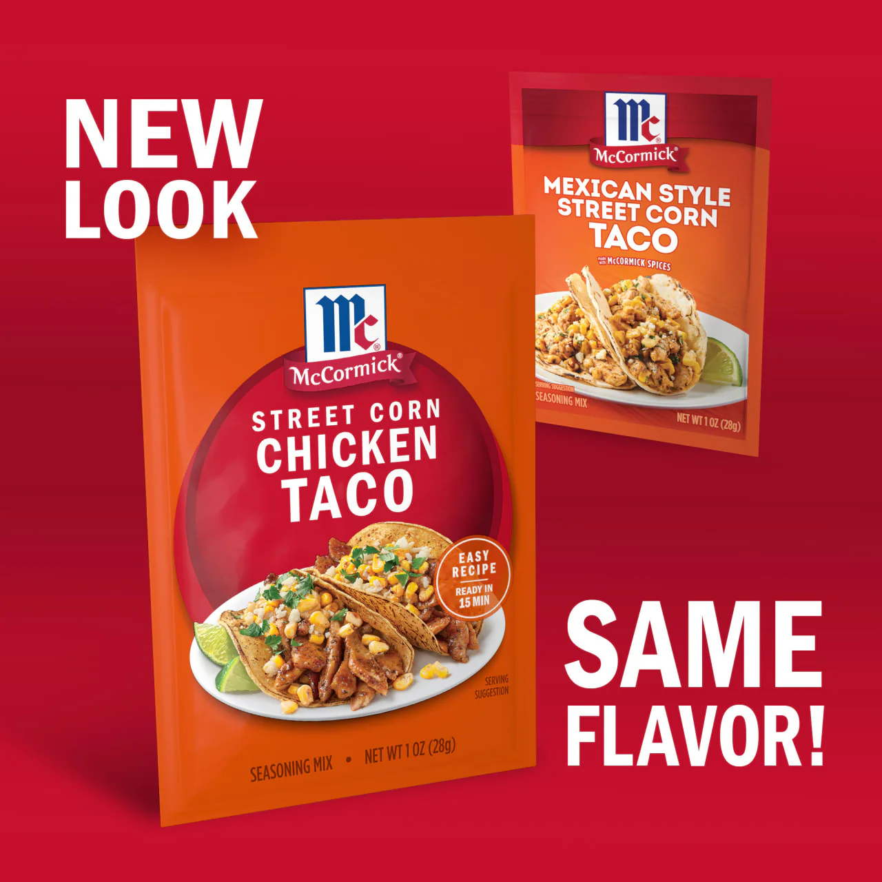 McCormick® Mexican Style Street Corn Taco Seasoning Mix, 1 oz - Image 3