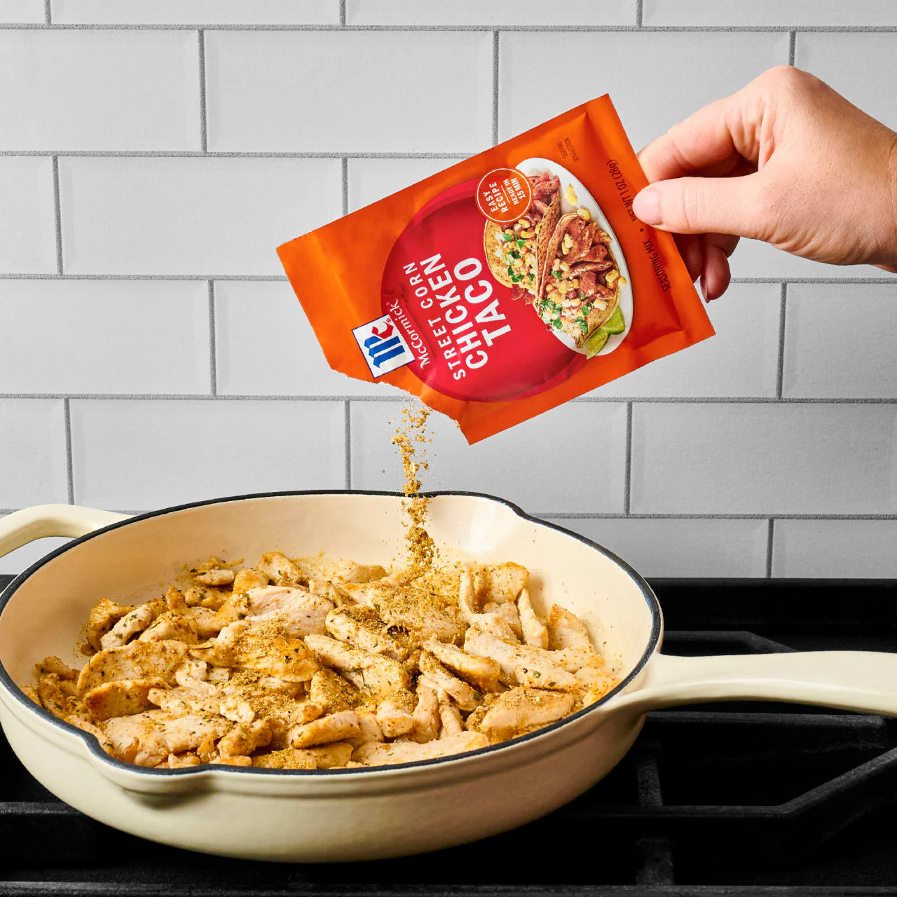 McCormick® Mexican Style Street Corn Taco Seasoning Mix, 1 oz - Image 6