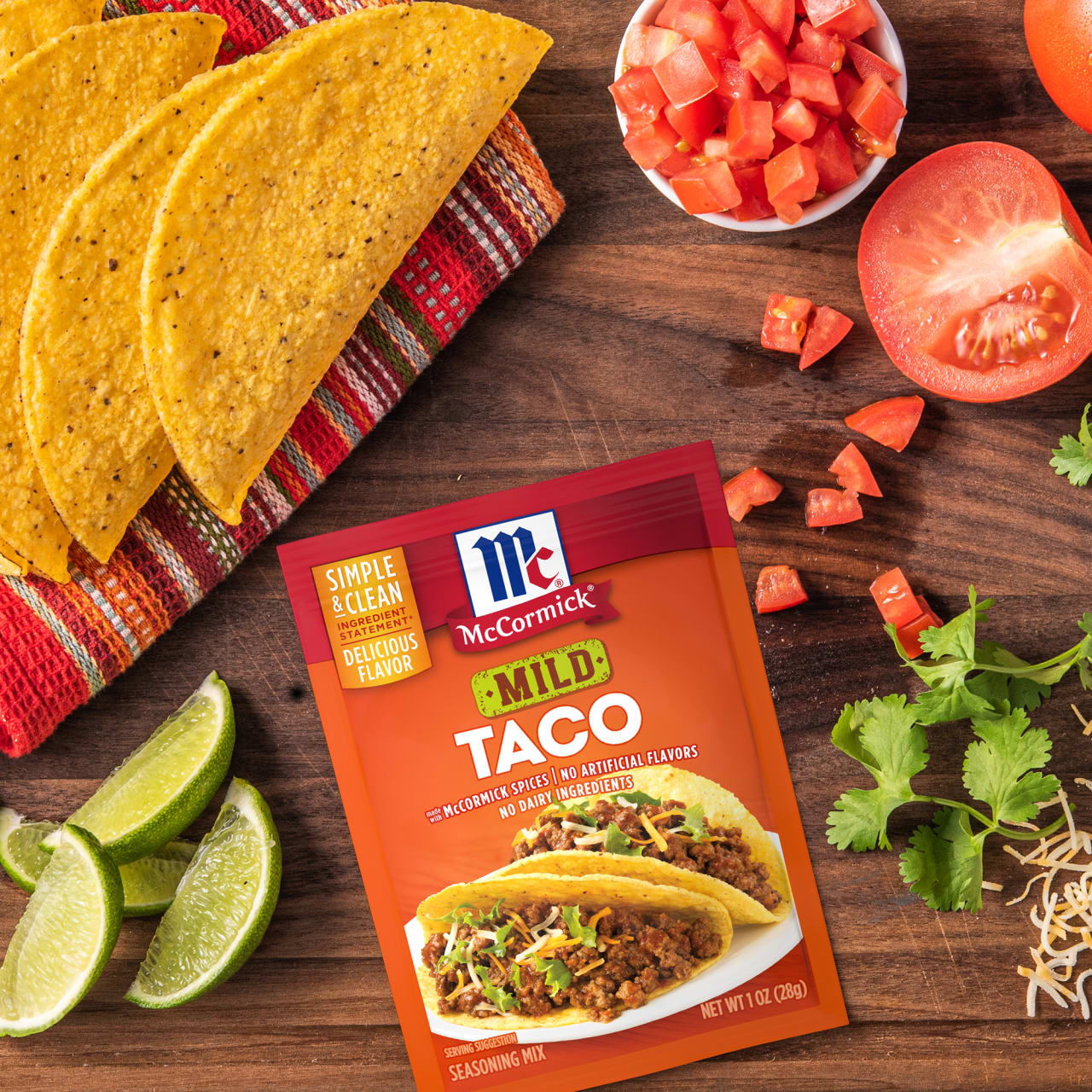 McCormick® Mild Taco Seasoning Mix, 1 oz (6-Pack) - Image 18