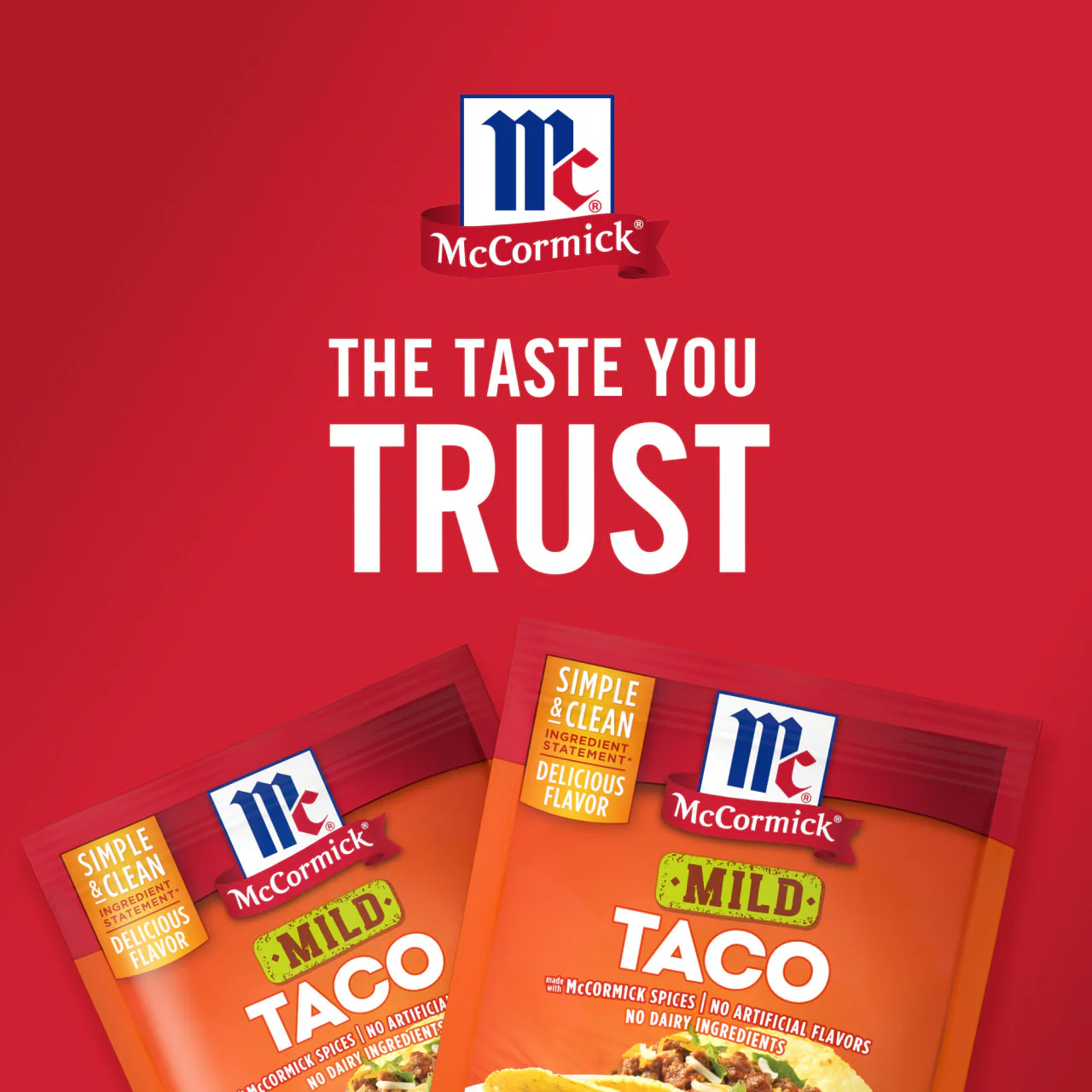 McCormick® Mild Taco Seasoning Mix, 1 oz (6-Pack) - Image 20