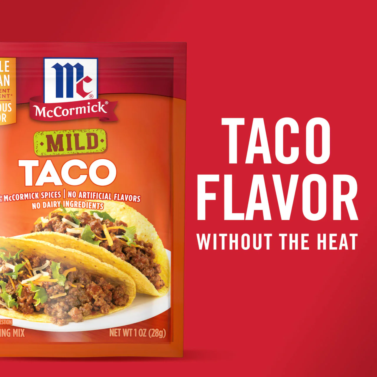 McCormick® Mild Taco Seasoning Mix, 1 oz (6-Pack) - Image 3