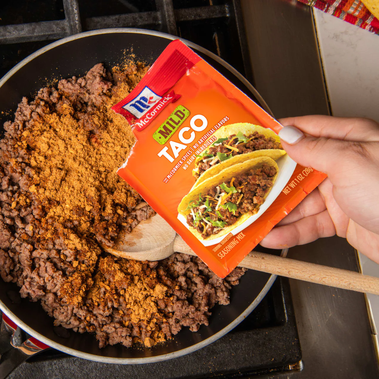 McCormick® Mild Taco Seasoning Mix, 1 oz (6-Pack) - Image 5