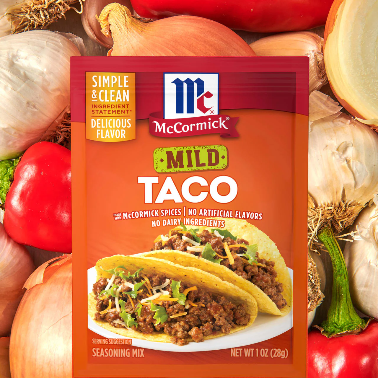 McCormick® Mild Taco Seasoning Mix, 1 oz (6-Pack) - Image 7