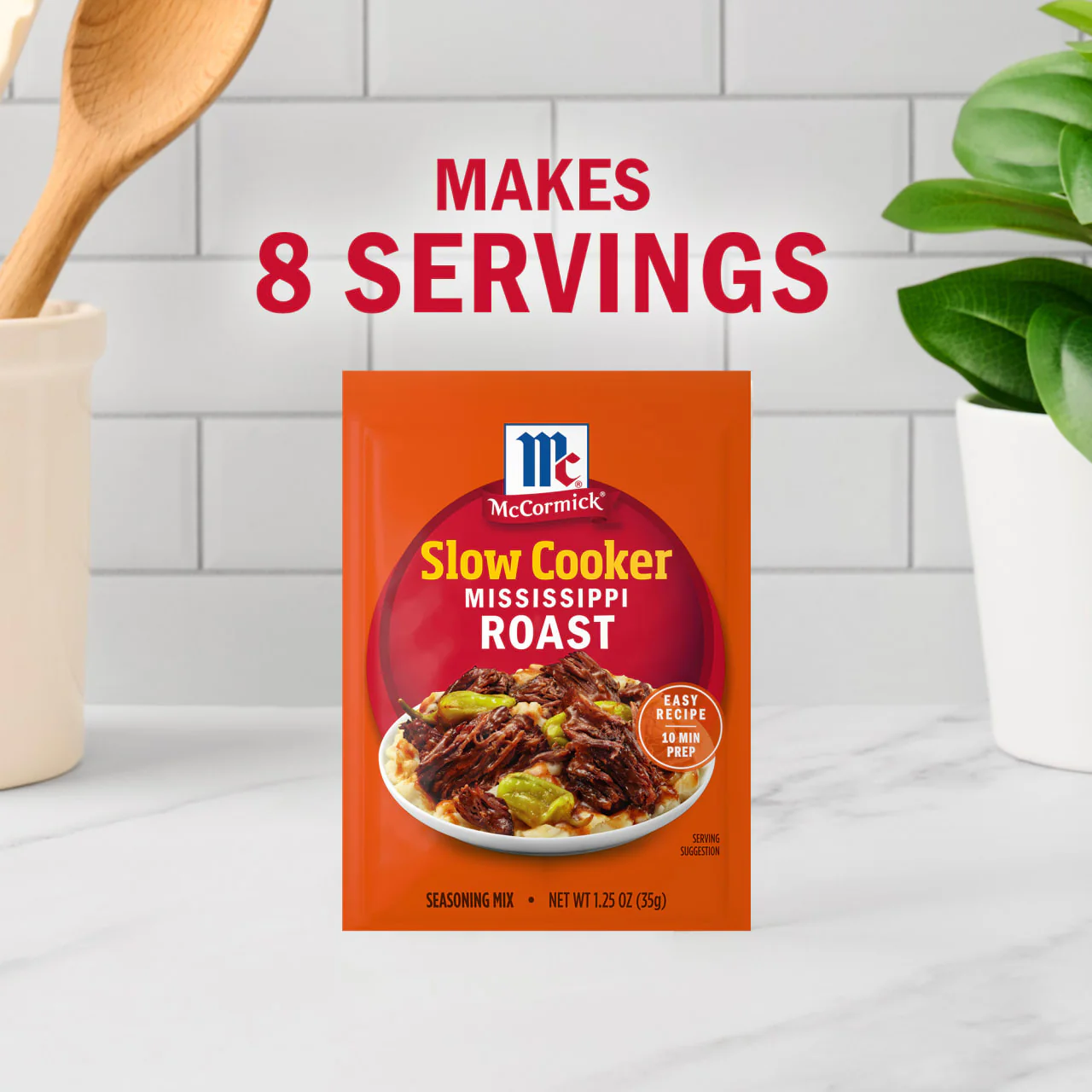 McCormick® Mississippi Roast Instant Pot Seasoning Mix, 1.25 oz (6-Pack) - Image 15