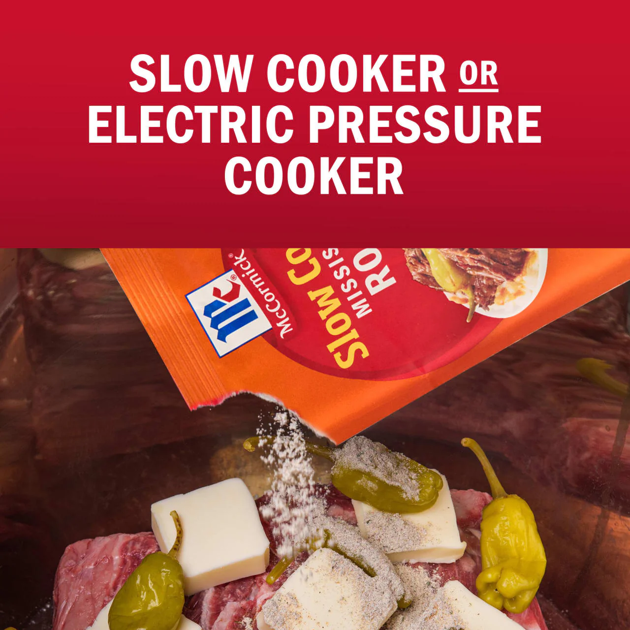 McCormick® Mississippi Roast Instant Pot Seasoning Mix, 1.25 oz (6-Pack) - Image 16