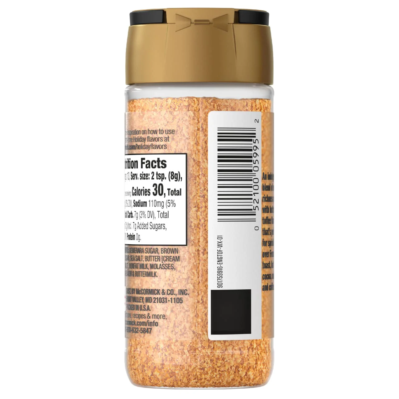 McCormick® Naturally Flavored English Toffee Finishing Sugar, 3.7 oz - Image 19