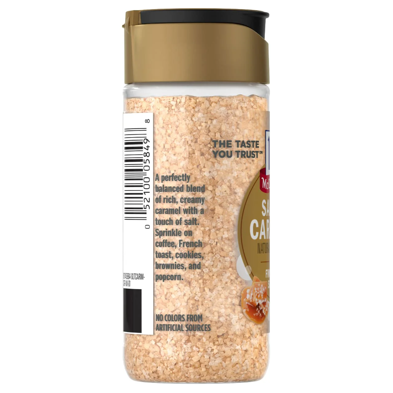 McCormick® Naturally Flavored Salted Caramel Finishing Sugar, 3.81 oz - Image 21