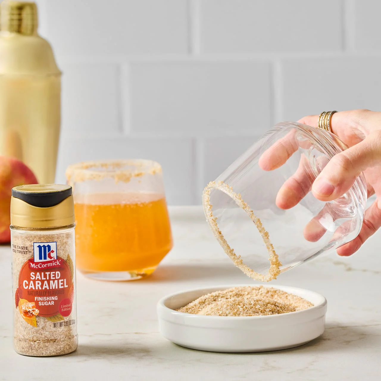 McCormick® Naturally Flavored Salted Caramel Finishing Sugar, 3.81 oz - Image 5