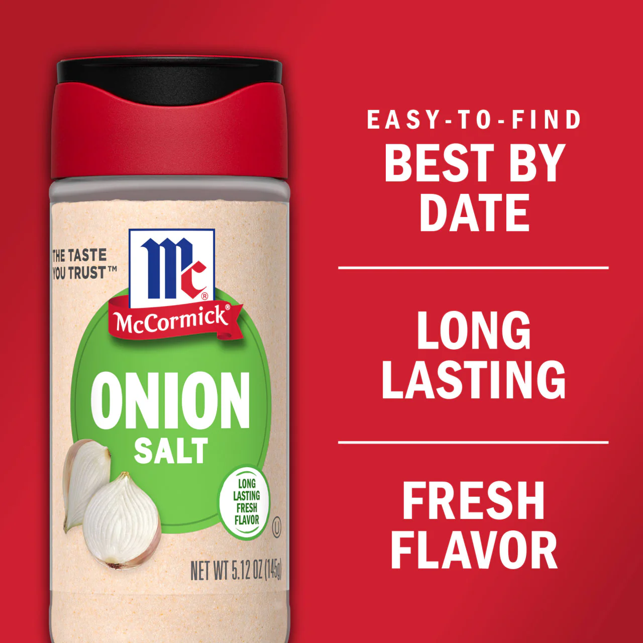 McCormick® Onion Salt, 5.12 oz - Image 12