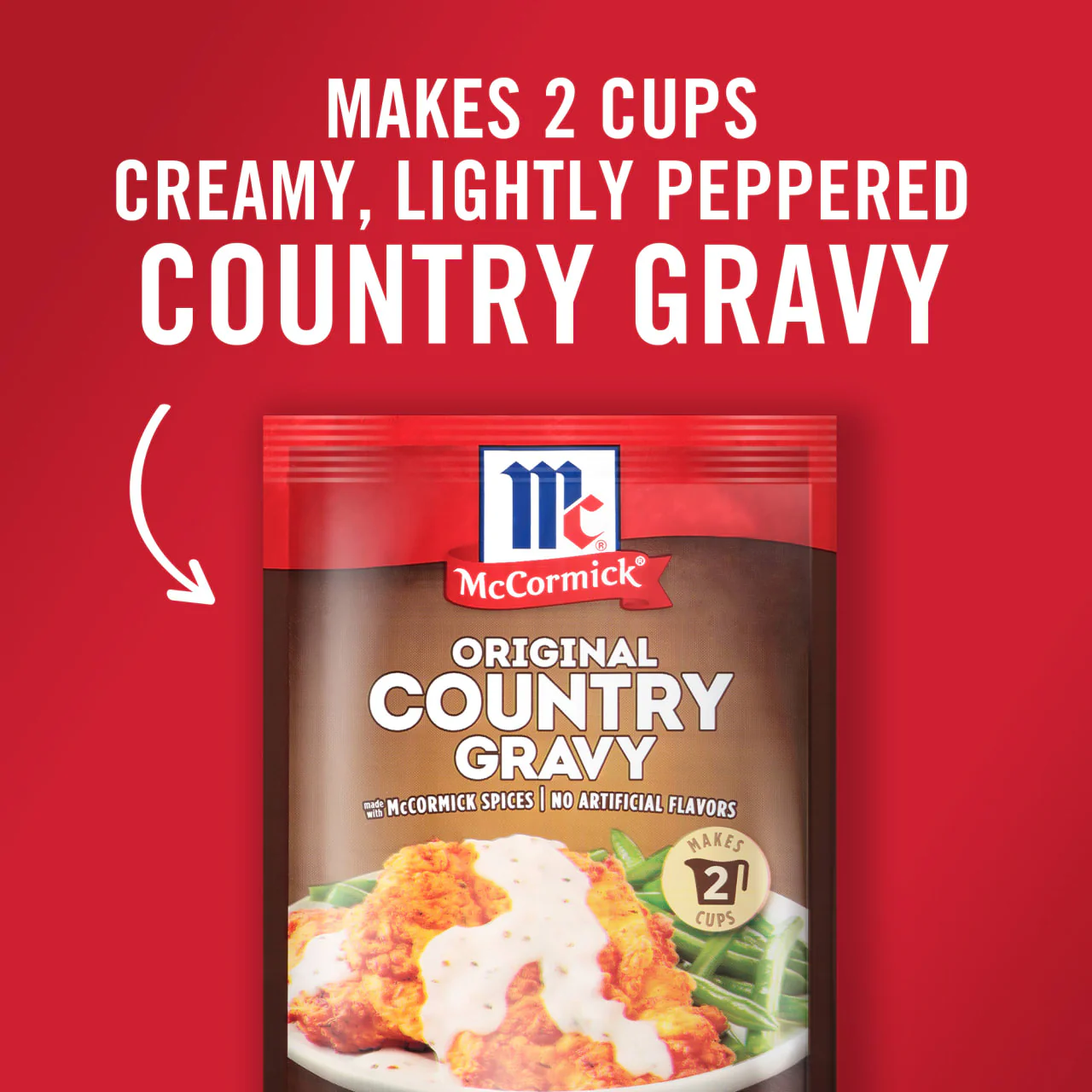 McCormick® Original Country Gravy Mix, 2.640 oz (6-Pack) - Image 17