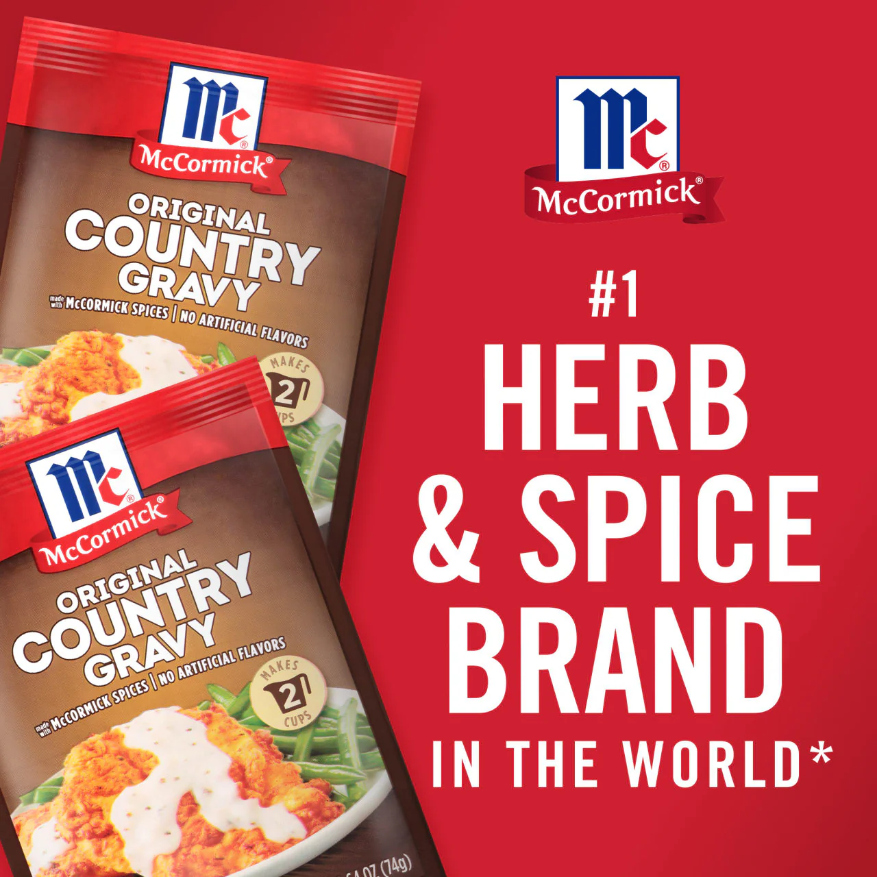 McCormick® Original Country Gravy Mix, 2.640 oz (6-Pack) - Image 19