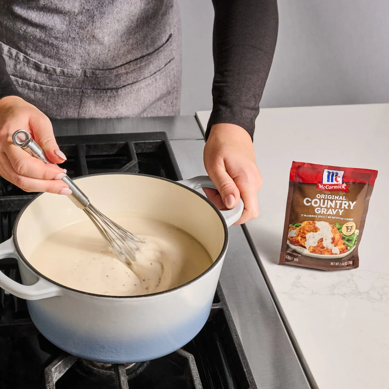 McCormick® Original Country Gravy Mix, 2.640 oz (6-Pack) - Image 5