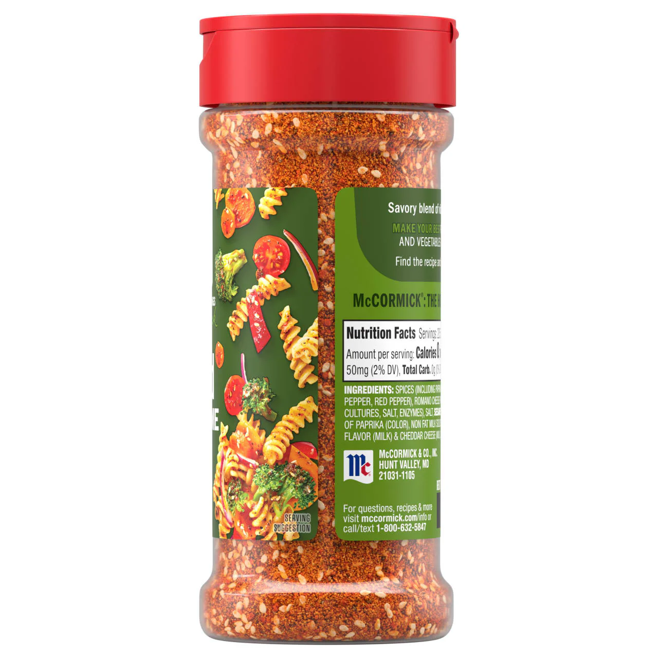 McCormick® Perfect Pinch® Gluten Free Salad Supreme Seasoning, 4.34 oz - Image 11