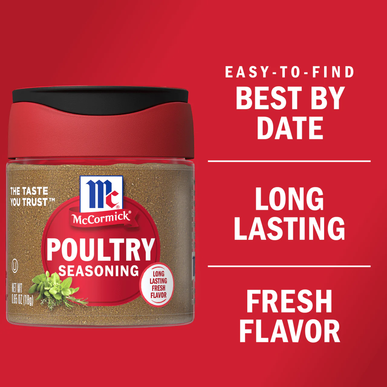 McCormick® Poultry Seasoning, 0.65 oz - Image 3