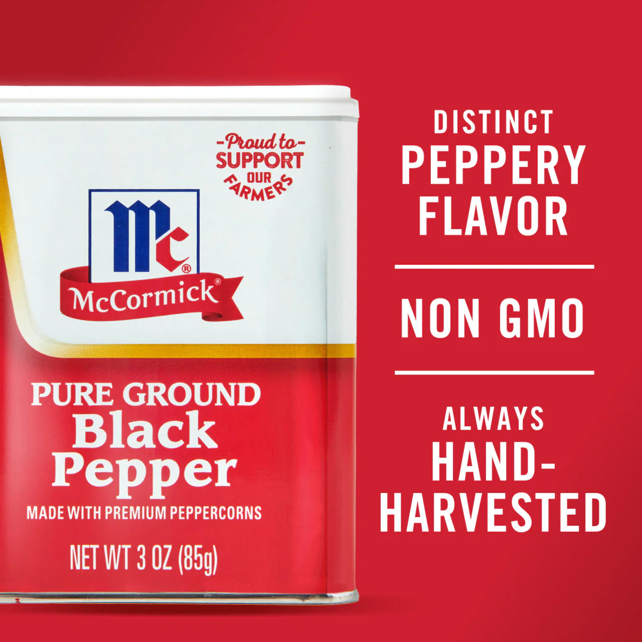 McCormick® Pure Ground Black Pepper, 3 oz - Image 18