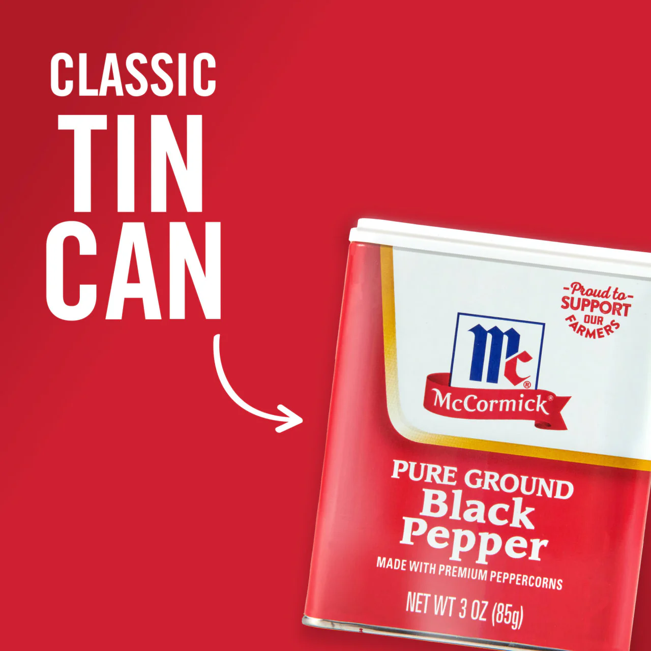 McCormick® Pure Ground Black Pepper, 3 oz - Image 4