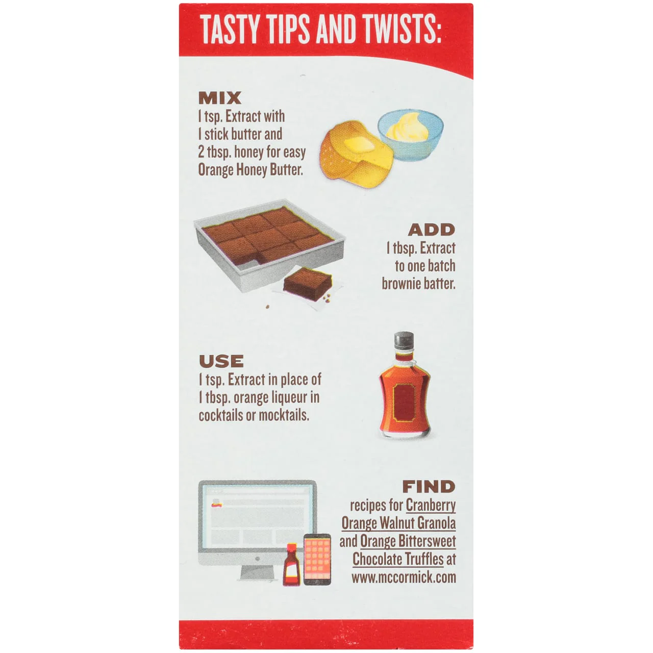 McCormick® Pure Orange Extract, 1 fl oz - Image 8