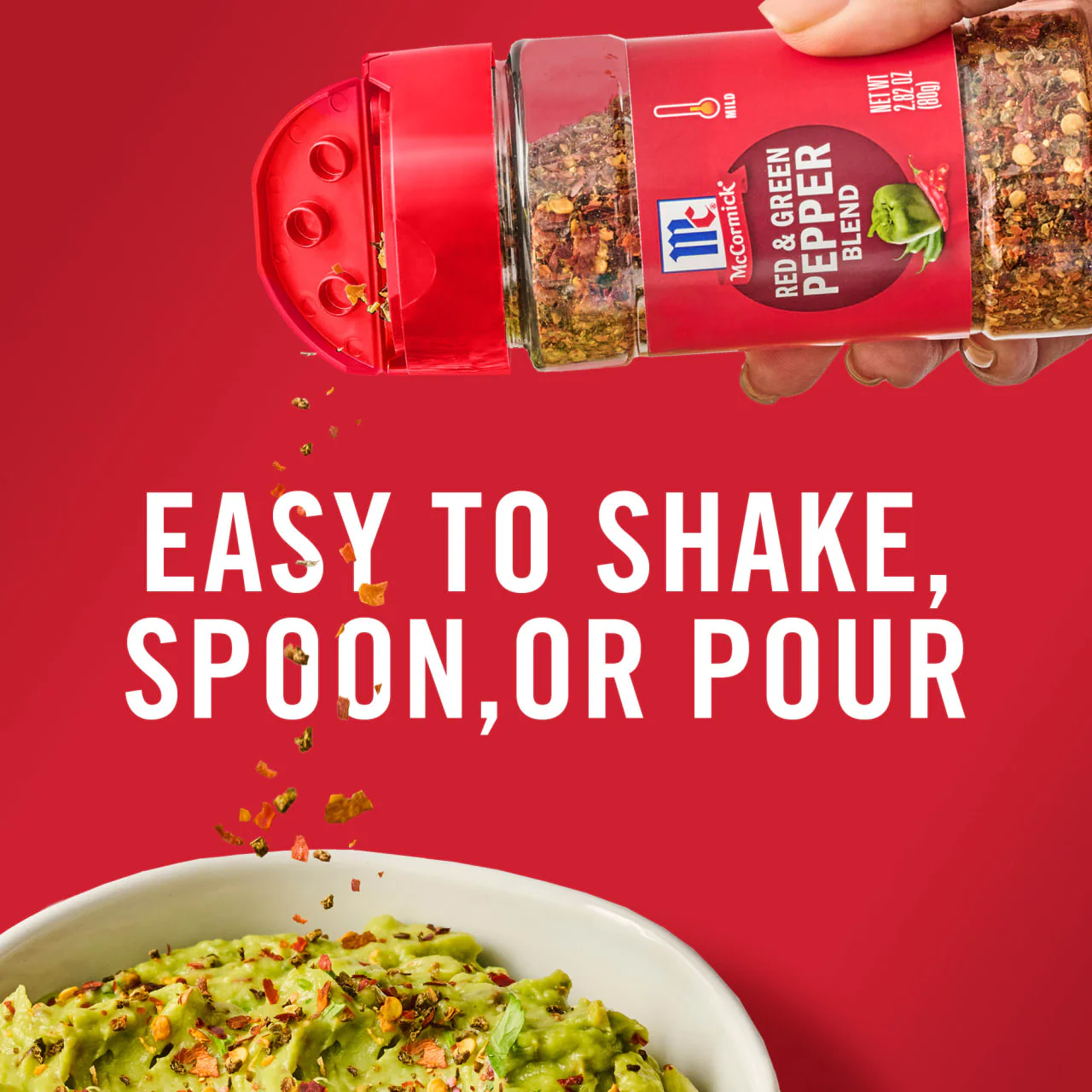 McCormick® Red & Green Pepper Blend Seasoning, 2.82 oz - Image 4