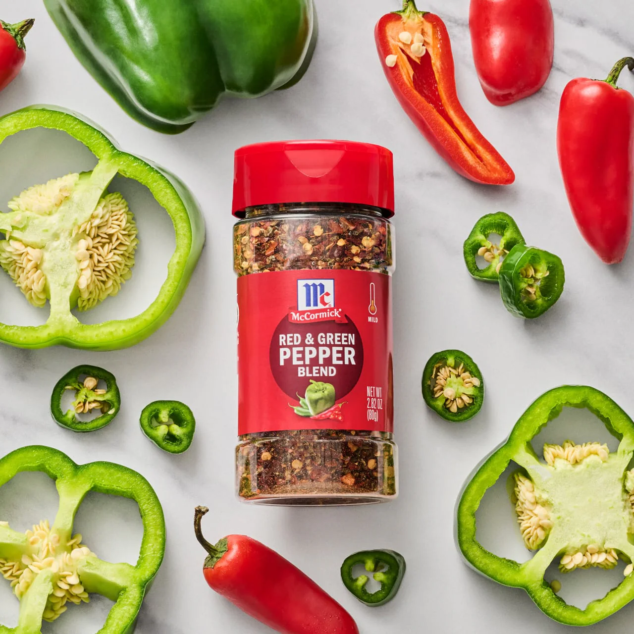 McCormick® Red & Green Pepper Blend Seasoning, 2.82 oz - Image 8