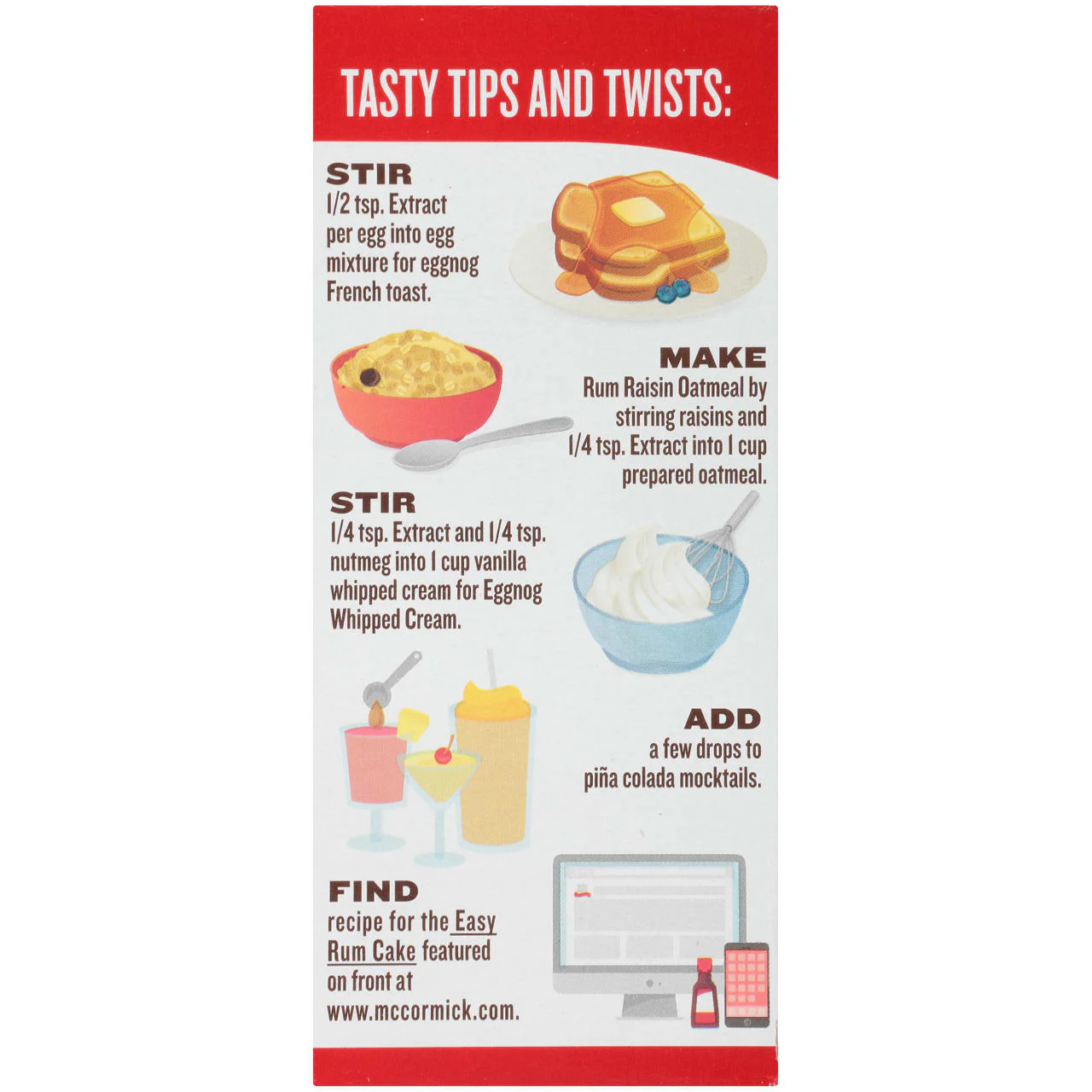 McCormick® Rum Extract, 2 fl oz - Image 9