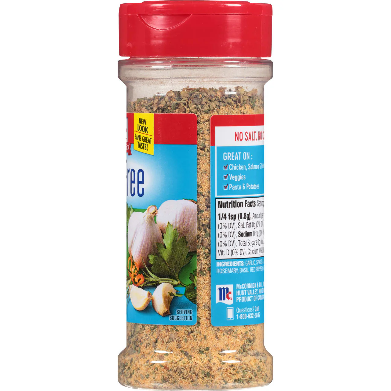 McCormick® Salt Free Garlic and Herb Seasoning, 4.37 oz - Image 9