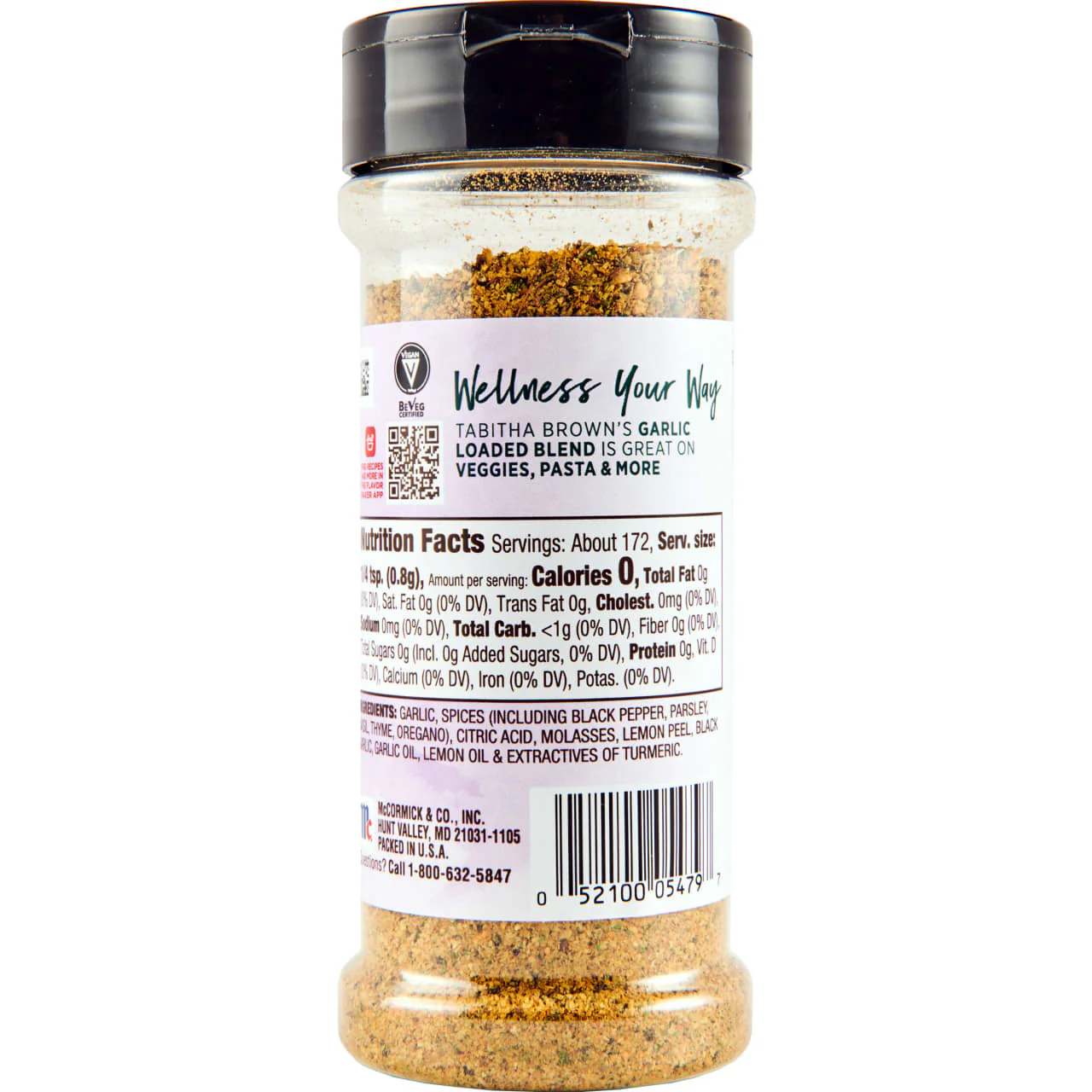 McCormick® Salt Free Very Good Garlic by Tabitha Brown All Purpose Seasoning, 4.87 oz - Image 7
