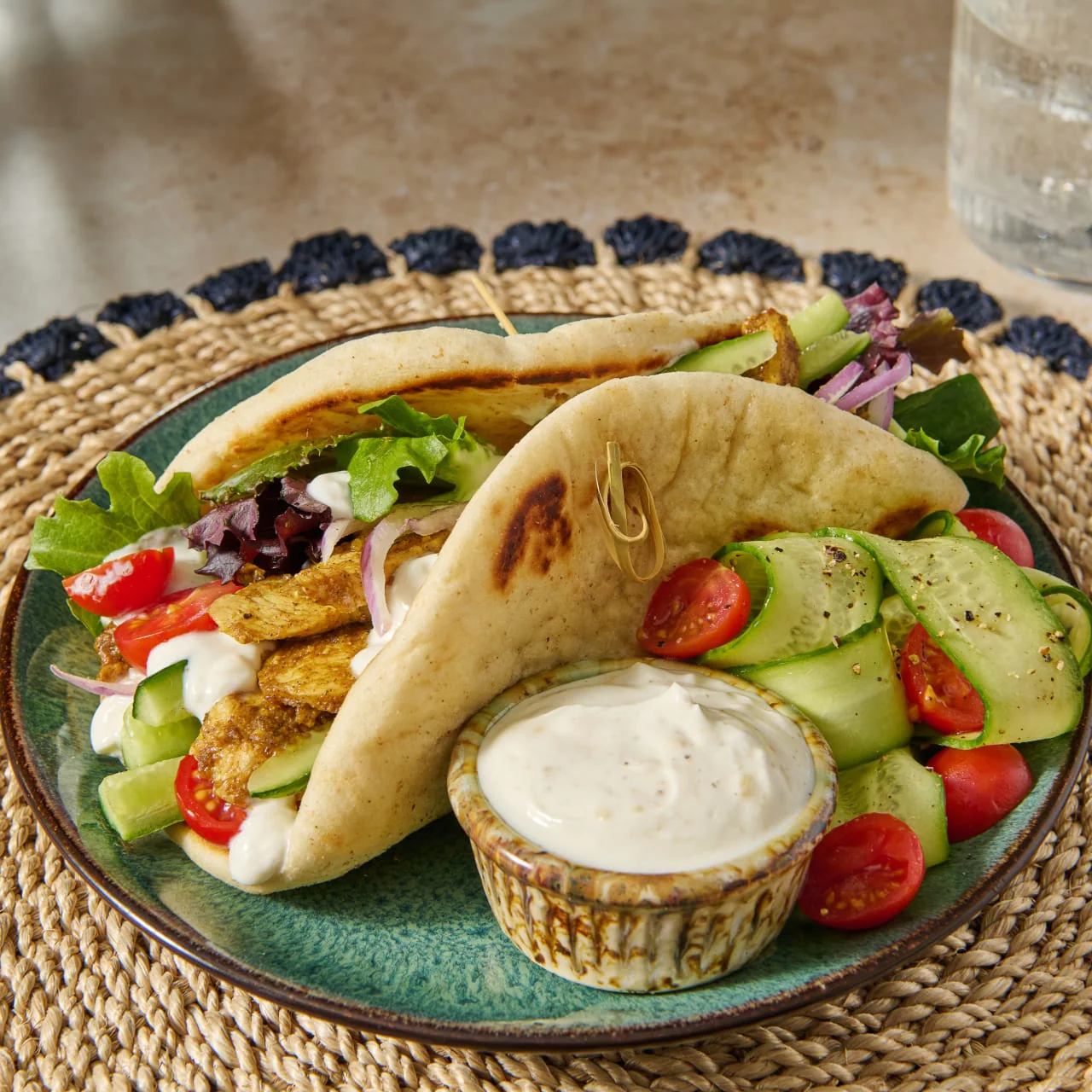 McCormick® Shawarma Pita & Garlic Sauce Seasoning & Sauce Duo, 1.37 oz - Image 8