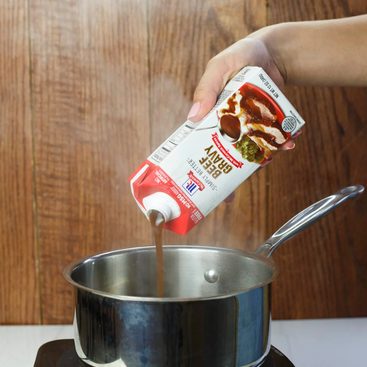 McCormick® Simply Better Beef Gravy, 12 oz - Image 2
