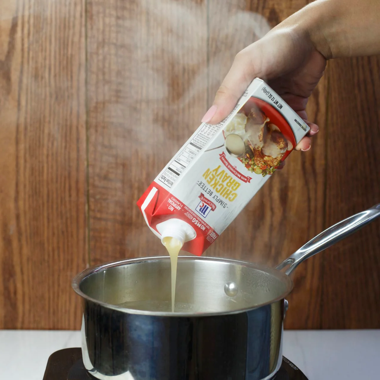 McCormick® Simply Better Chicken Gravy, 12 oz - Image 2