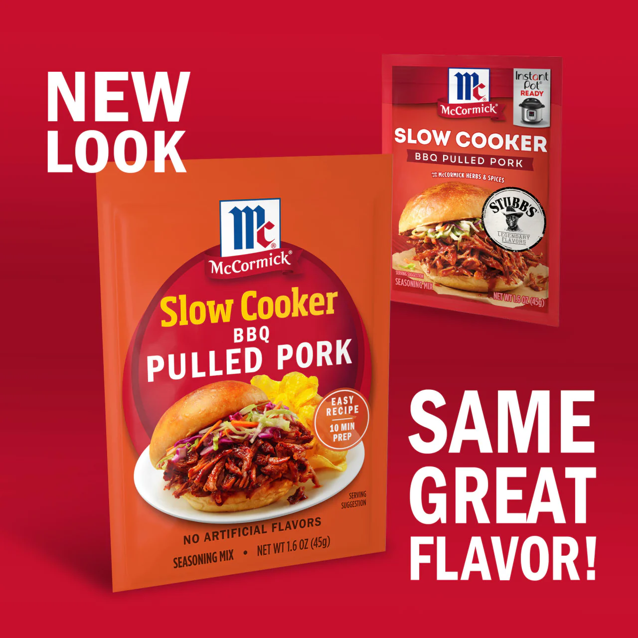 McCormick® Slow Cooker Barbecue Pulled Pork Seasoning Mix, 1.6 oz (6-Pack) - Image 3