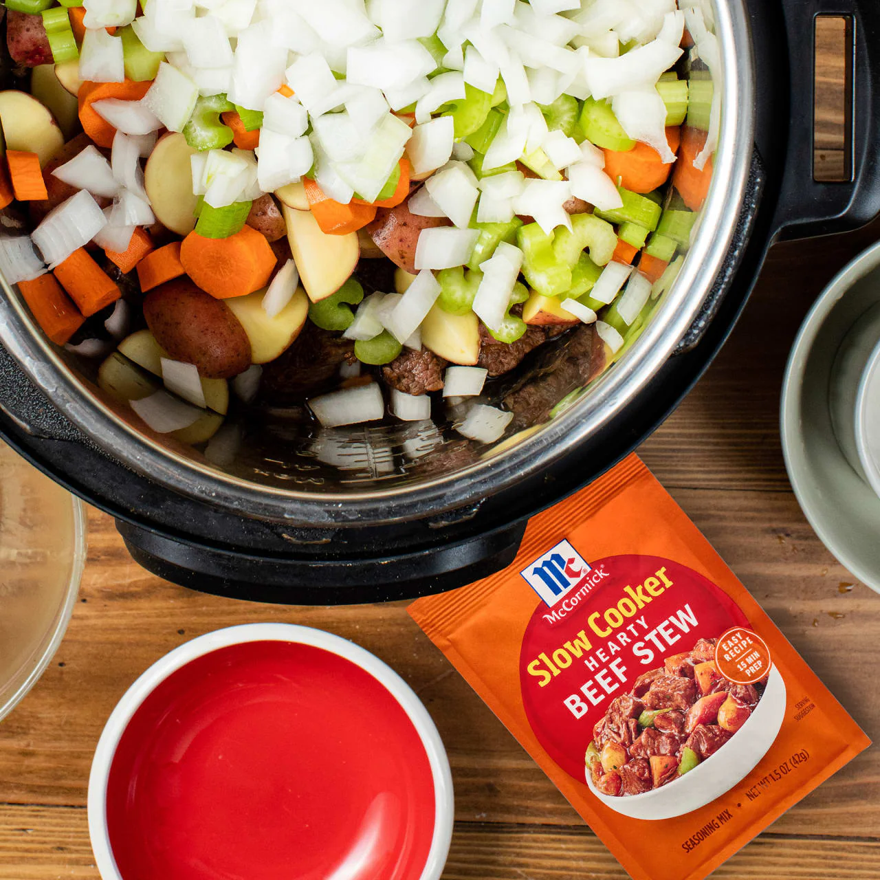 McCormick® Slow Cooker Hearty Beef Stew Seasoning Mix, 1.5 oz (6-Pack) - Image 6