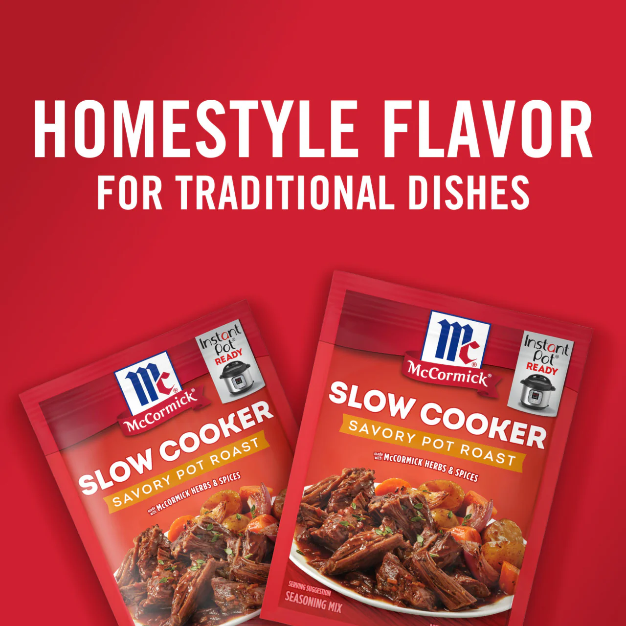 McCormick® Slow Cooker Savory Pot Roast Seasoning Mix, 1.3 oz (6-Pack) - Image 15