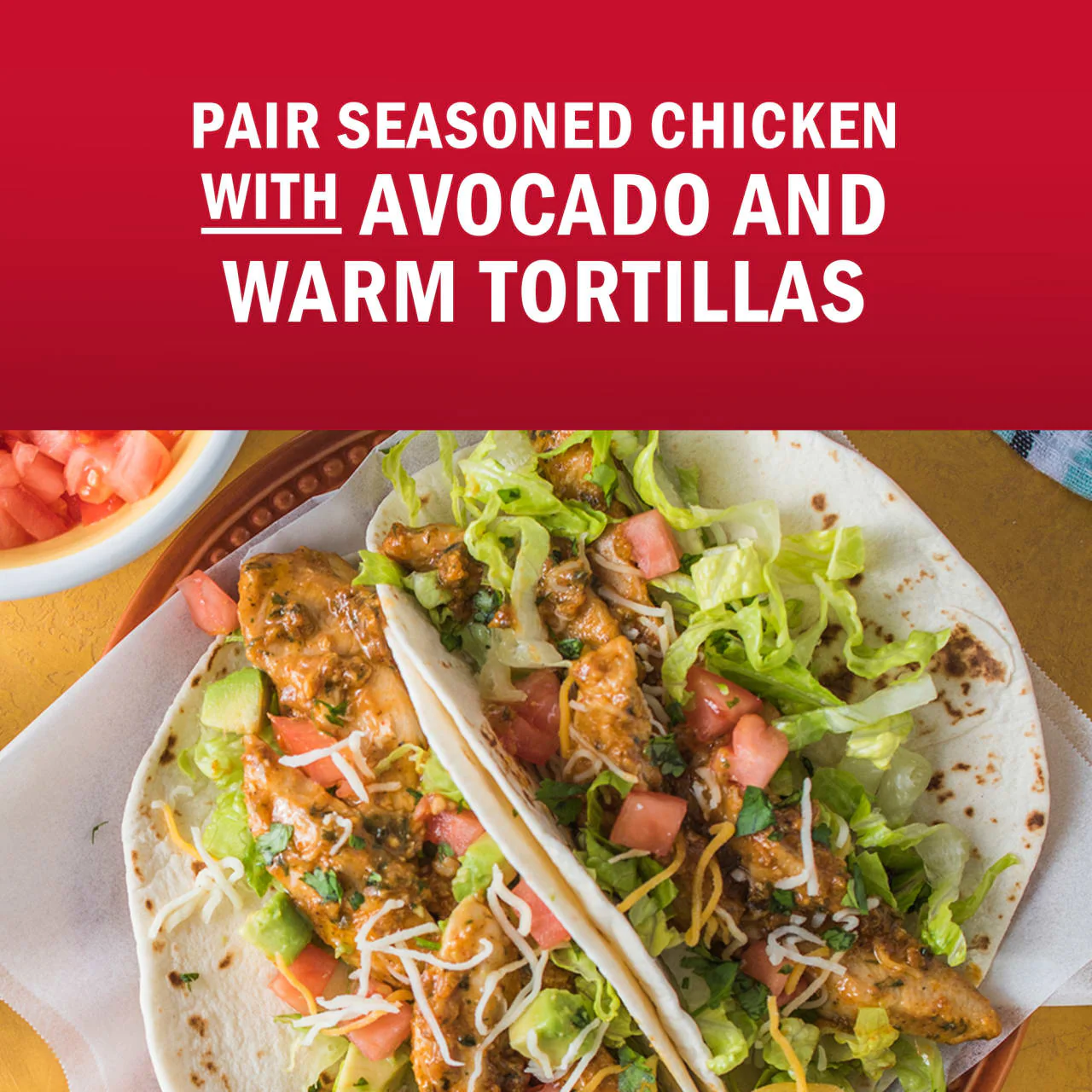 McCormick® Street Taco Southwest Ranch Chicken Seasoning Mix, 0.87 oz (6-Pack) - Image 15