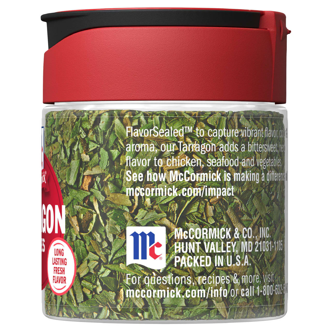McCormick® Tarragon Leaves, 0.2 oz - Image 12
