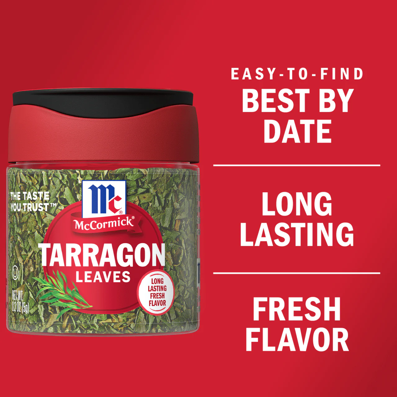 McCormick® Tarragon Leaves, 0.2 oz - Image 3