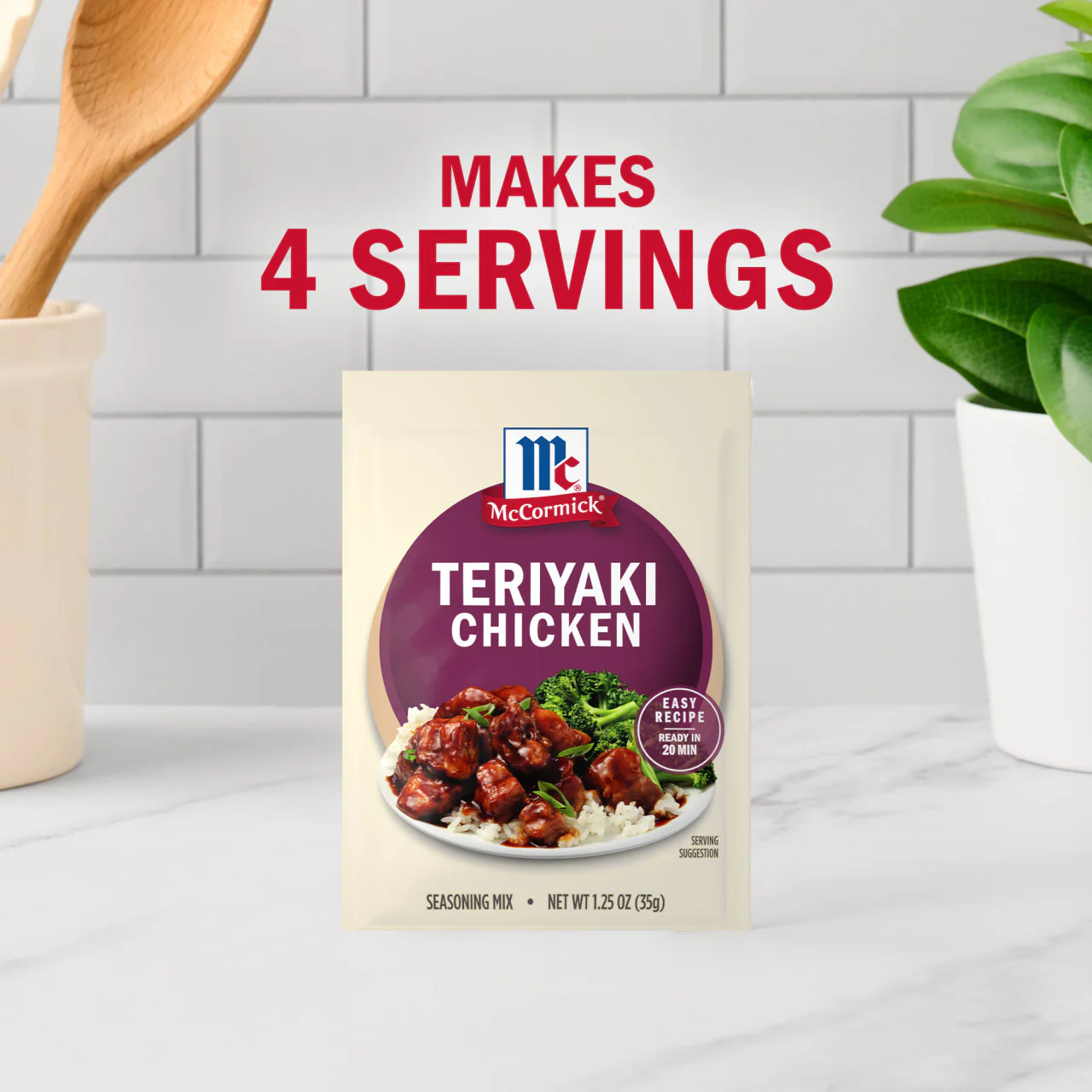 McCormick® Teriyaki Chicken Instant Pot Seasoning Mix, 1.25 oz - Image 15