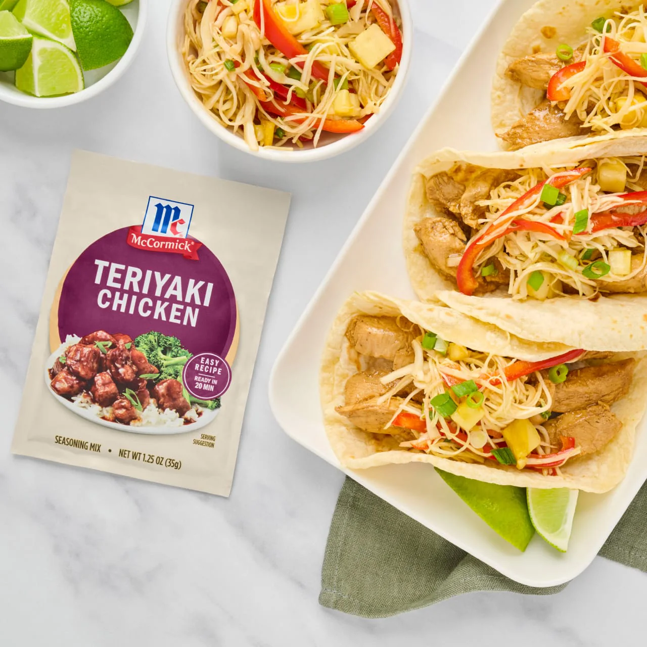 McCormick® Teriyaki Chicken Instant Pot Seasoning Mix, 1.25 oz - Image 17