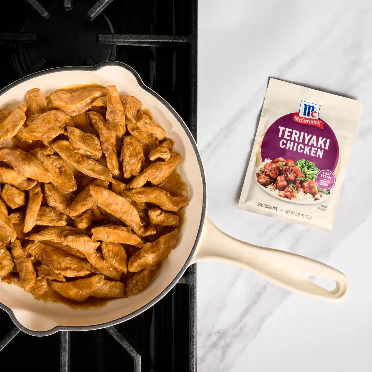 McCormick® Teriyaki Chicken Instant Pot Seasoning Mix, 1.25 oz - Image 6
