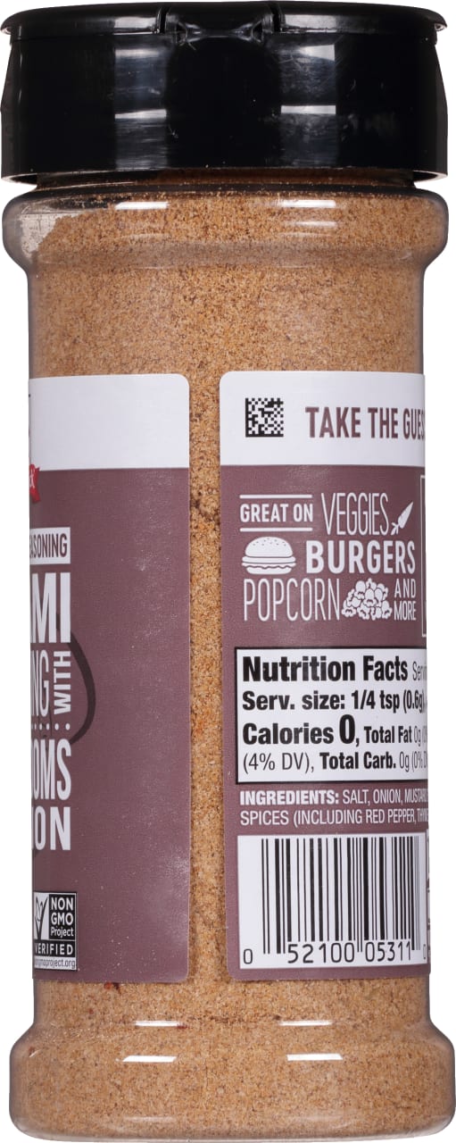 McCormick® Umami Seasoning with Mushrooms and Onion All Purpose Seasoning, 4.59 oz - Image 9