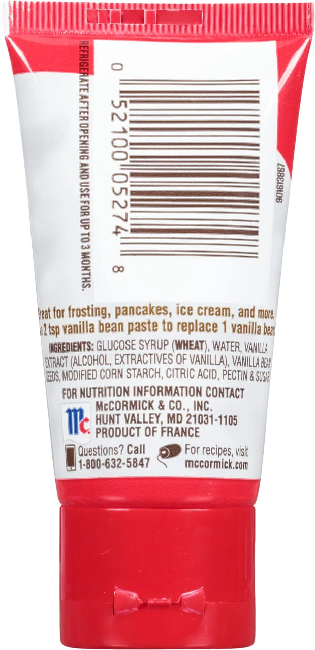 McCormick® Vanilla Bean Paste, 1.98 oz - Image 9
