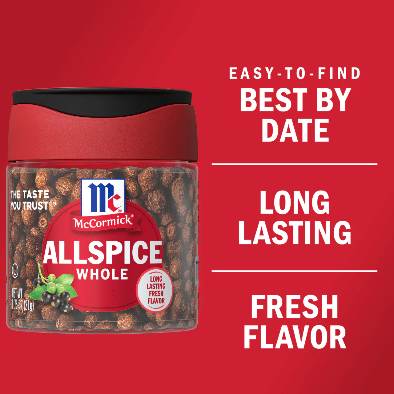 McCormick® Whole Allspice, 0.75 oz - Image 5