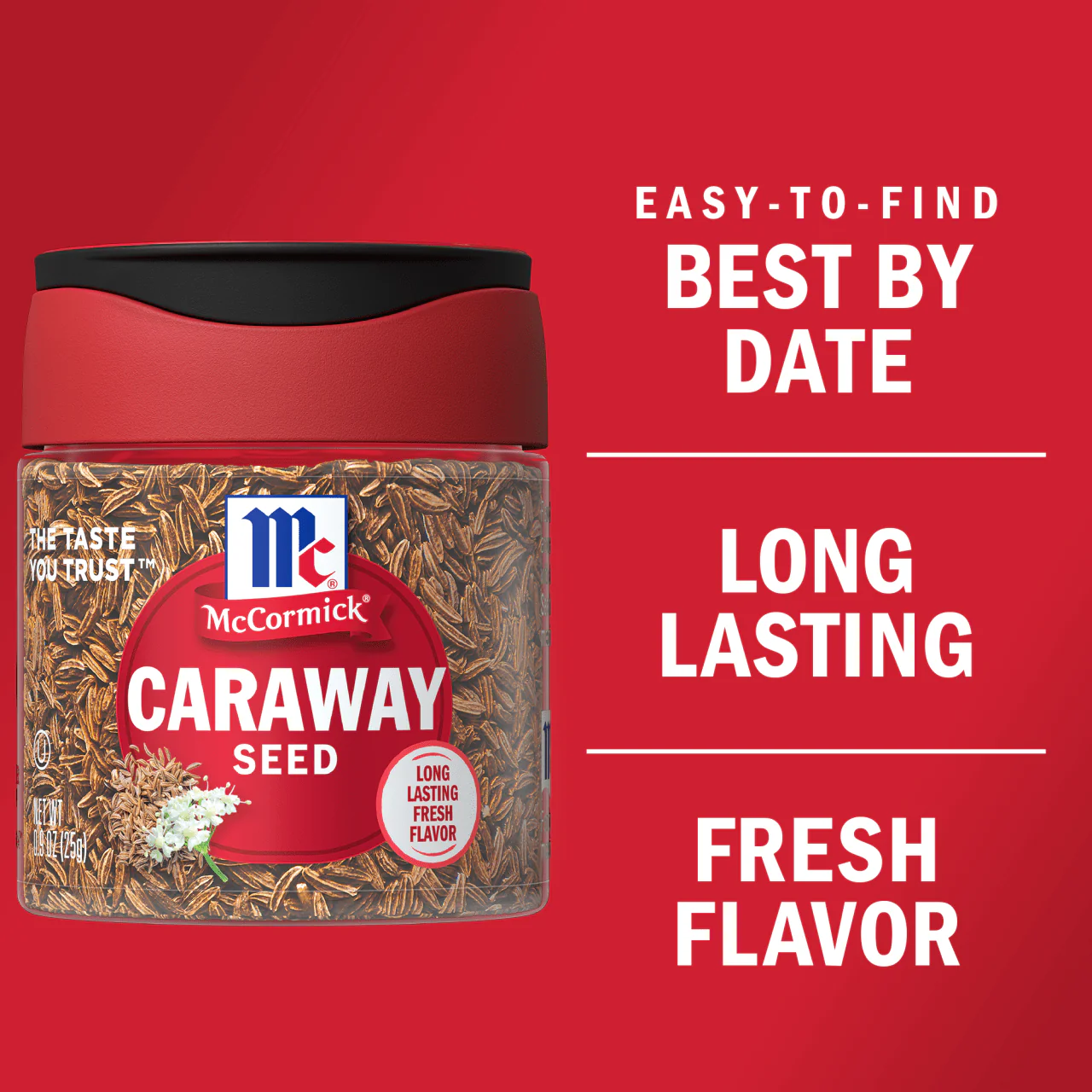 McCormick® Whole Caraway Seed, 0.9 oz - Image 9