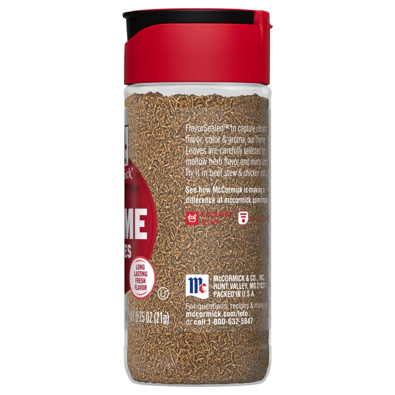 McCormick® Whole Thyme Leaves, 0.75 oz - Image 17