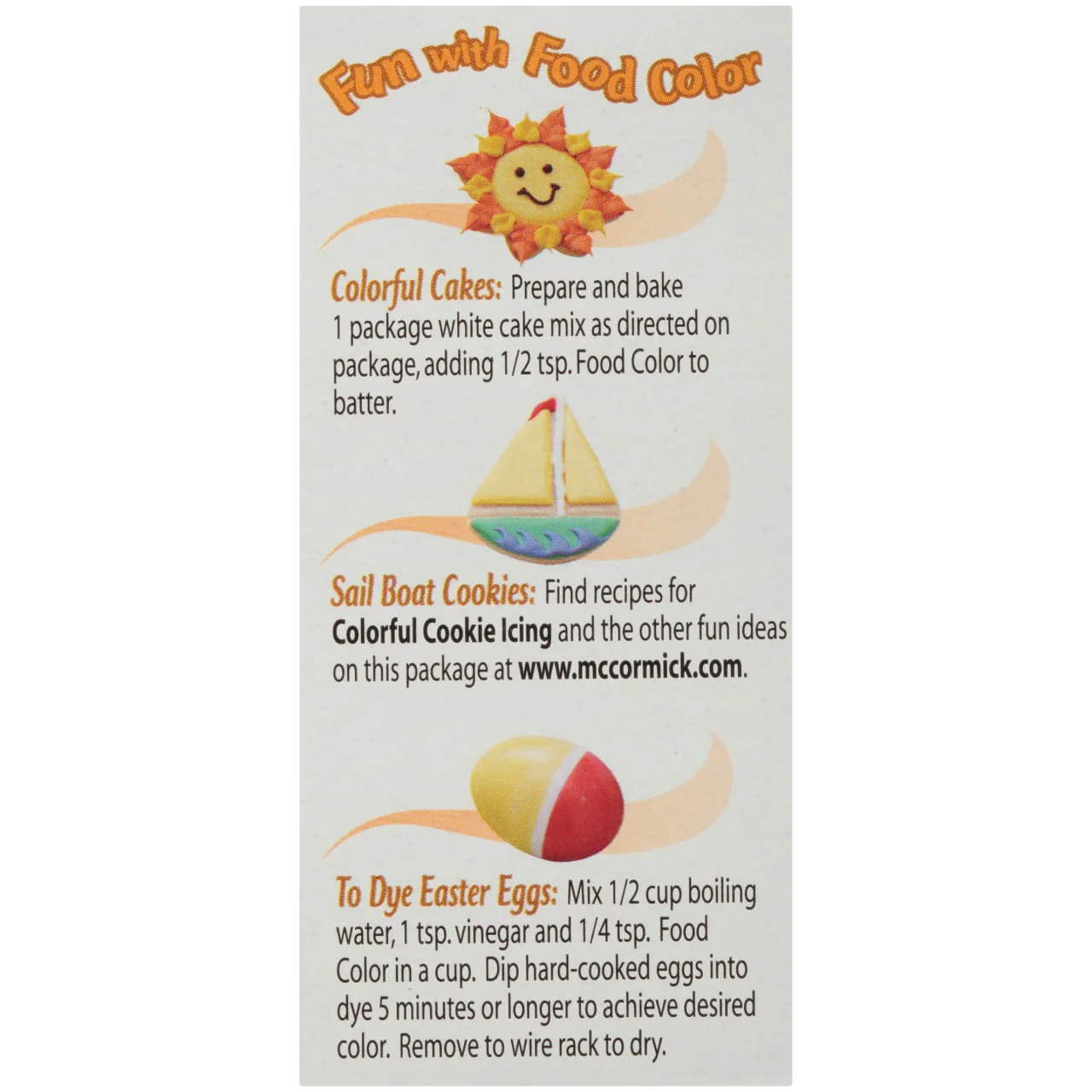 McCormick® Yellow Food Color, 1 fl oz - Image 8