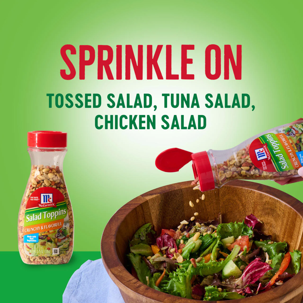 McCormick Salad Toppins Crunchy & Flavorful 3.75 OZ - Image 4