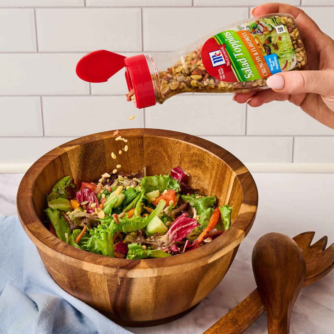 McCormick Salad Toppins Crunchy & Flavorful 3.75 OZ - Image 5