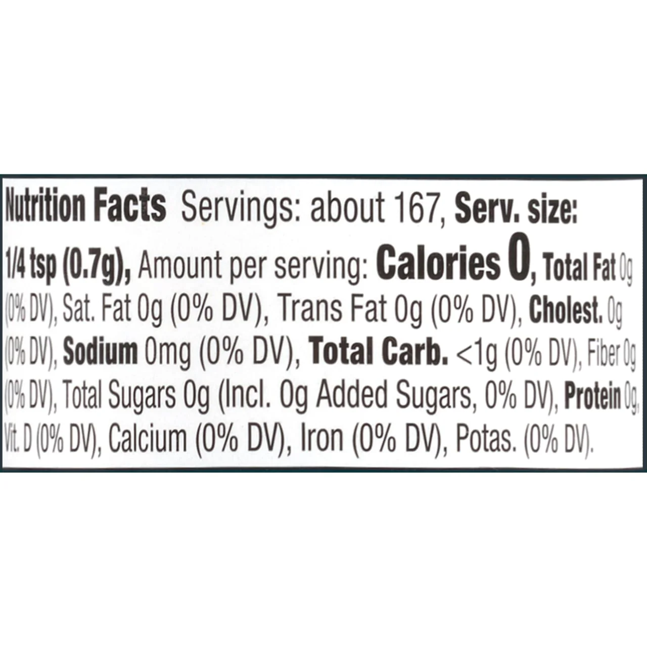 McCormick® Salt Free Vegetable Seasoning, 4.16 oz - Image 11