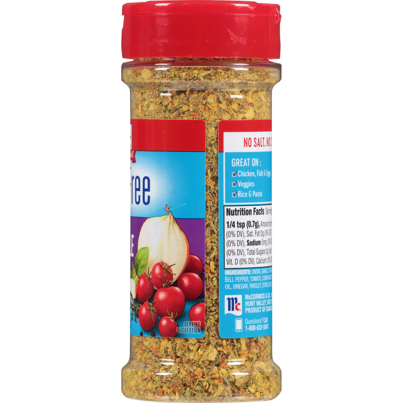 McCormick® Salt Free Vegetable Seasoning, 4.16 oz - Image 9