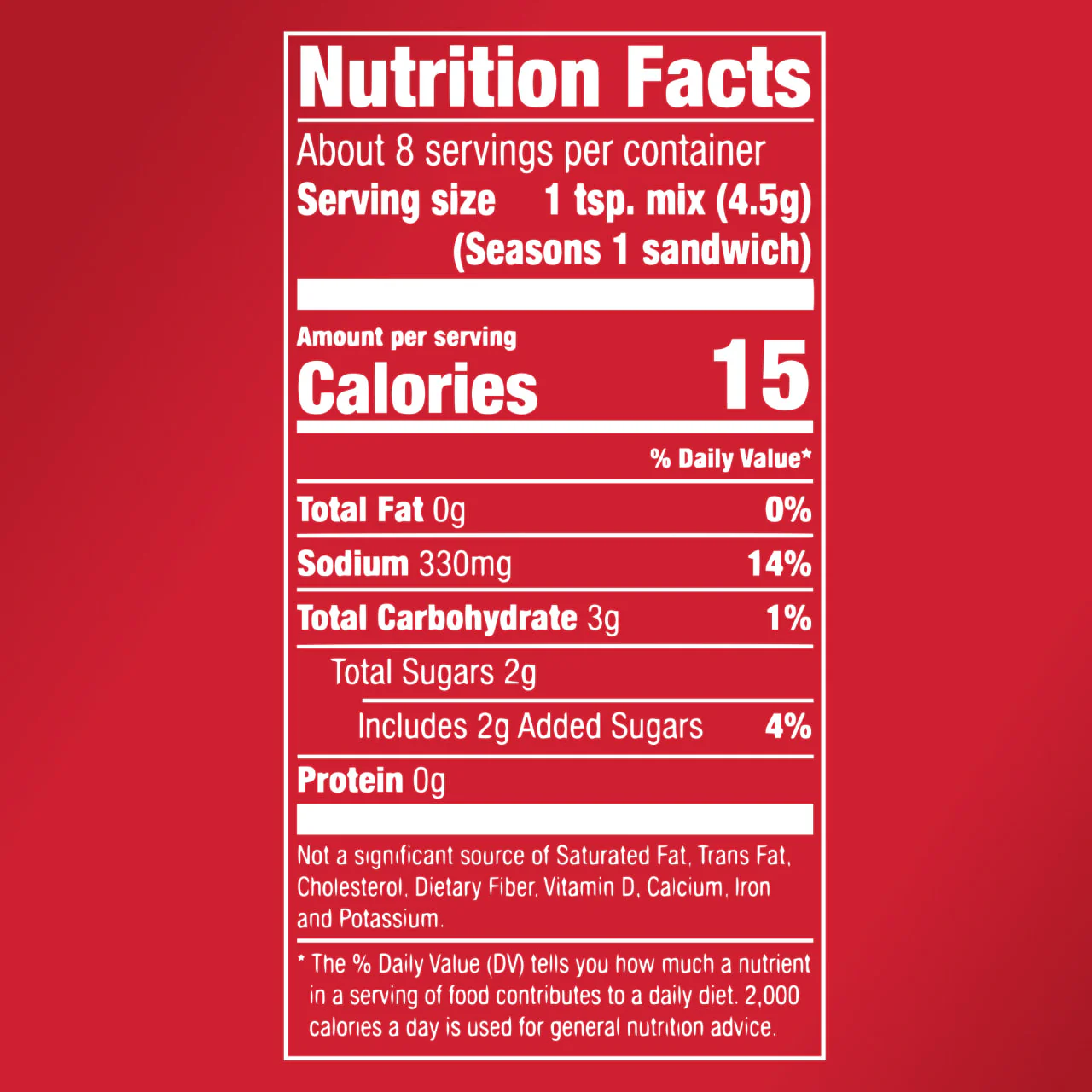 McCormick® Sloppy Joes Seasoning Mix, 1.31 oz (6-Pack) - Image 11