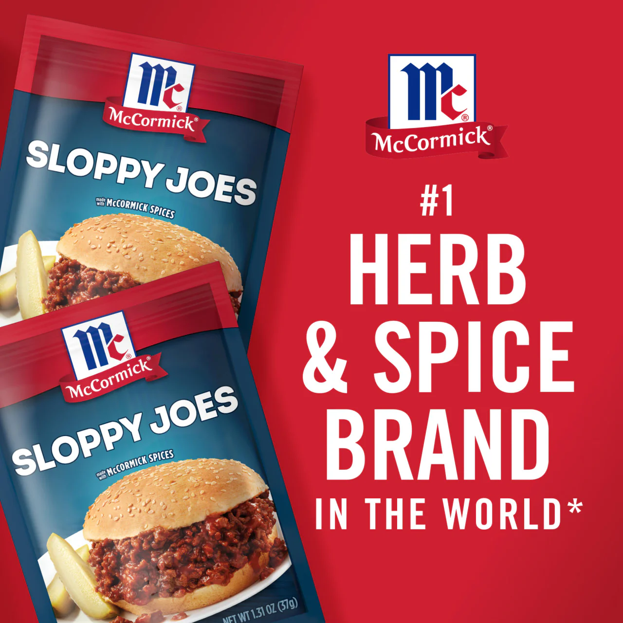 McCormick® Sloppy Joes Seasoning Mix, 1.31 oz (6-Pack) - Image 18